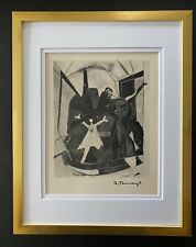 RUFINO TAMAYO 1947 BEAUTIFUL SIGNED PRINT MATTED 11 X 14 + LIST  $695 for sale  Shipping to Canada