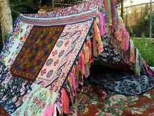 Boho tienda tipi para jardín boda multicolor hecho a mano fondo de mosaico, usado segunda mano  Embacar hacia Argentina