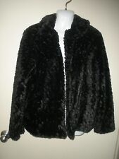 jacket faux fur black for sale  Lubbock