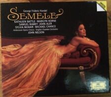 Semele Handel Cd 3 Disc Set Kathleen Battle Marilyn Horne Samuel Ramey John Aler, usado comprar usado  Enviando para Brazil