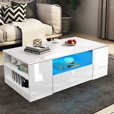 Led coffee table for sale  Shipping to Ireland