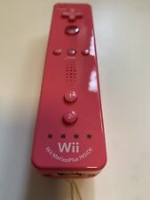 Official Nintendo Wii Pink Motion Plus Inside Remote Wiimote Controller for sale  Shipping to South Africa