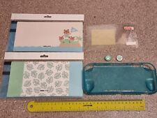 2 NINTENDO SWITCH LITE CONSOLE SKIN STICKER Animal Crossing CASE THUMB GRIP NEW! for sale  Shipping to South Africa