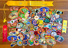 Large Collection of Boy Scout Memorabilia Patches OA Flaps CSPs Ribbons Coin Pin for sale  Shipping to South Africa