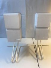 2 Alto-falantes Bose Double Cube BRANCO Acoustimass Lifestyle, usado comprar usado  Enviando para Brazil