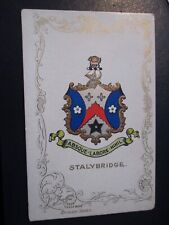 Heraldic postcard stalybridge for sale  MABLETHORPE