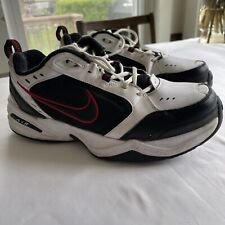 Usado, Tênis/sapatos Nike Air Monarch masculino tamanho 10 branco vermelho marinho/usado comprar usado  Enviando para Brazil