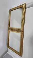Conjunto de 2 espelhos de madeira dourada vintage MCM Hollywood Regency decoração de parede 8 polegadas  comprar usado  Enviando para Brazil