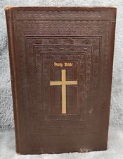 Vintage Família Católica Edição da Bíblia Sagrada 1953 John J. Crawley & Co.  comprar usado  Enviando para Brazil