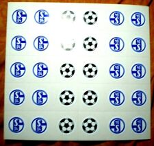 30 x Aufkleber Logo/Fußball FC Schalke 04  Fussball  Fanartikel   gebraucht kaufen  Berlin