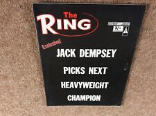 Ring jack dempsey for sale  BRADFORD
