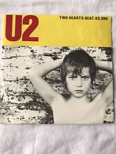 U2 TWO HEARTS BEAT AS ONE FRENCH FRANCE YELLOW SLEEVE 7" VINYL SINGLE 1983 RARE comprar usado  Enviando para Brazil