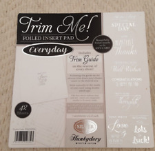 Hunkydory foiled insert for sale  GAINSBOROUGH