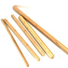 Set Of 5 Natural Bamboo Massage Sticks For Body, Shaping, Massage Roller, Guasha for sale  Shipping to South Africa