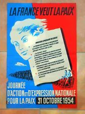 Affiche originale parti d'occasion  Bièvres