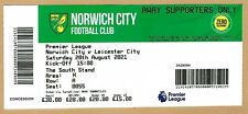 Norwich city leicester for sale  LEICESTER