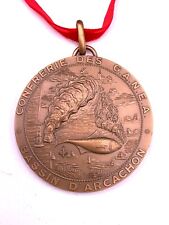 Médaille bronze confrérie d'occasion  Arcachon