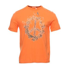 Maharishi Edible Pacifist Men's Graphic Organic Cotton T-Shirt (Medium, Orange), used for sale  Shipping to South Africa