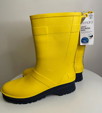 yellow wellington boots for sale  CORBY