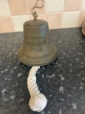 large brass ships bell for sale  LYTHAM ST. ANNES