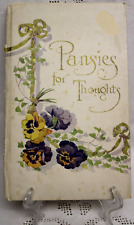 Pansies thoughts 1912 for sale  Northome