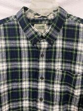 Camisa masculina manga longa xadrez escocesa ajuste tradicional XL alta LL Bean comprar usado  Enviando para Brazil