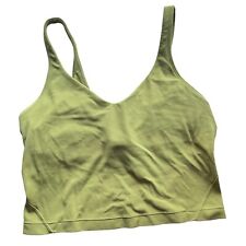 Top sin tanque Lululemon Align bronce verde recortado talla 6 segunda mano  Embacar hacia Argentina