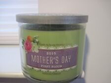 Używany, BATH & BODY WORKS DZIEŃ MATKI 2015 FIRST BLOOM CANDLE 3 KNOTY na sprzedaż  Wysyłka do Poland