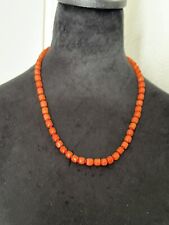 Natural coral necklace for sale  San Diego