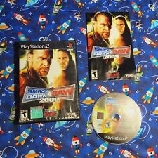 WWE SmackDown vs. Raw 2009 PS2 Sony PlayStation 2 2008 jogo completo com manual comprar usado  Enviando para Brazil