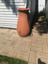 Lighty Used - 65 Gallon Algreen Terracotta Rain Barrel, used for sale  Severna Park
