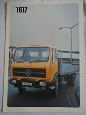 Mercedes 1617 brochure for sale  KINGS LANGLEY