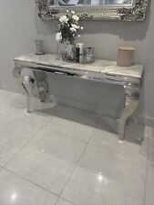 Marble console table for sale  WALTHAM ABBEY