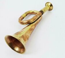 Brass bugle tall for sale  Shipping to Ireland