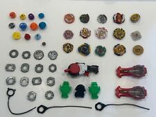 Beyblade lot of Takara Tomy Burst Beyblades + String Launcher for sale  Shipping to South Africa