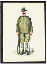 Cartolina militare uniformi usato  Italia