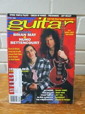 Guitarra para The Practicing Musician Magazine abril 1993 Brian May & Nino con póster segunda mano  Embacar hacia Argentina