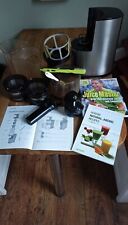 Used, Hurom verticle slow juicer HF- SBG06  grey including manuals & Recipes for sale  Shipping to South Africa