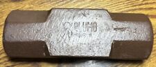 Used, Plumb 6 Pound Sledge Hammer~2”x 2”x 6”~Vintage #6 for sale  Shipping to South Africa