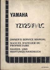 Yamaha yz125 yz125 for sale  DEWSBURY
