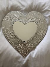 Silver coloured heart for sale  ILKLEY