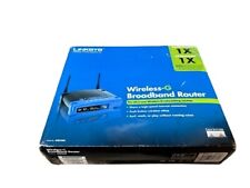 Router de banda ancha inalámbrico Linksys WRT54G 2,4 GHz 802,11g 4 puertos interruptor segunda mano  Embacar hacia Mexico