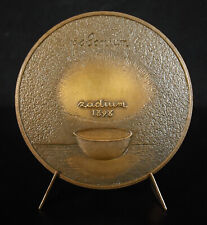 Medalla Marie Curie J H Coeffin 1968 Creset Radium Radiactivité Polonium Medal for sale  Shipping to South Africa