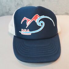 HALA Inflatable Paddle Boards Trucker Hat Cap Navy Blue White Snapback Stand Up for sale  Shipping to South Africa