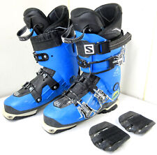 Botas de esquí de descenso Salomon QST Pro 130 azules - talla 26 Mondo 9 para mujer 8 para hombre segunda mano  Embacar hacia Argentina