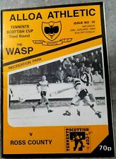 Alloa home programmes for sale  KIRKCALDY