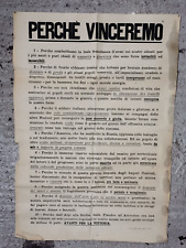 Manifesto della prima usato  Casale Sul Sile