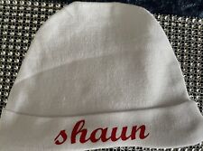 Baby hat personalised for sale  MOTHERWELL
