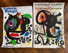 Joan miro affiche d'occasion  France