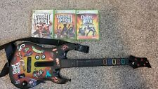 Used, Guitar Hero Bundle, Xbox 360. Guitar Hero 2, 3, and Legends Of Rock.  for sale  Shipping to South Africa
